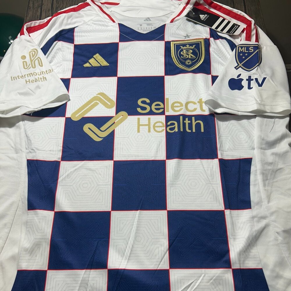 MLS REAL SALT LAKE CITY Men's JERSEY By Adidas Sz M,L,XL, XXL New with tags